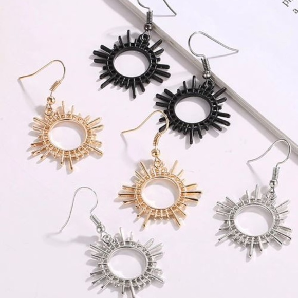 Cute4less2012 Jewelry - 5/$24 Starburst French Hook Drop Earrings